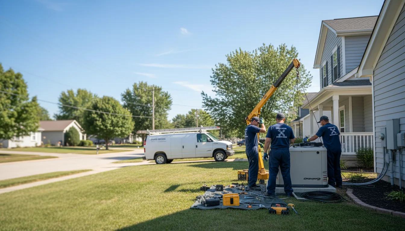 Generator Installation in Union Pier, MI near me